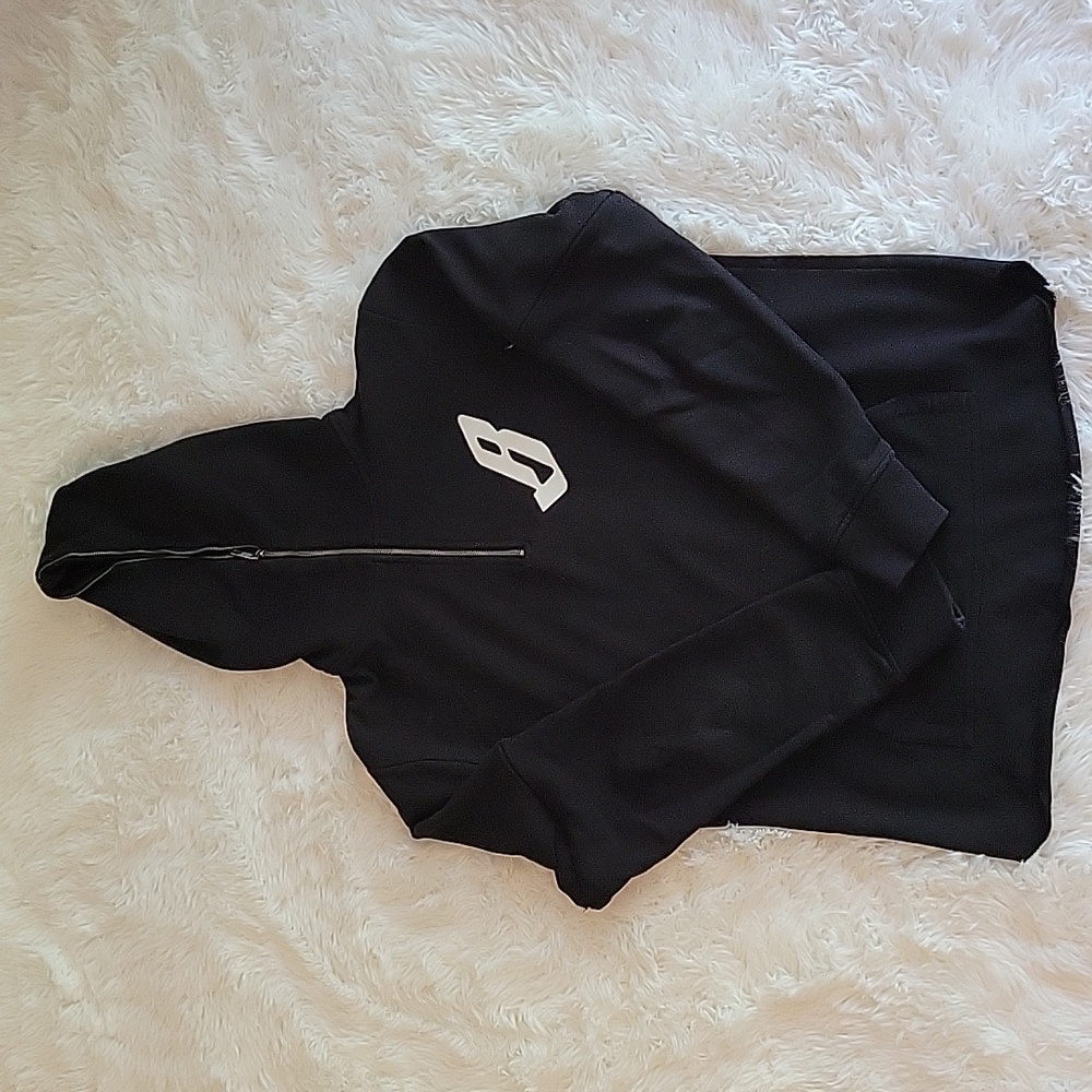 Billionaire Boys Club Pullover Hoodie w/ Zip-Off Sleeves M
